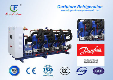 Unidad del compresor de la refrigeración de Danfoss, unidad de condensación de la pequeña refrigeración de la conservación en cámara frigorífica