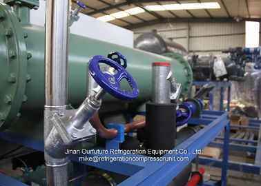 CE refrigerado por agua CCC QS de la unidad del compresor del refrigerador de unidad del evaporador de la cámara fría