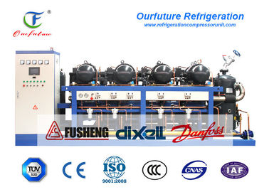 Congelador de ráfaga de la unidad 220V/1P/60Hz del compresor de la cámara fría de Carlyle Danfoss Fusheng