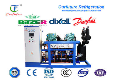 Unidades de condensación comerciales de la refrigeración de la cámara fría de la unidad vegetal del compresor