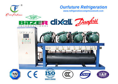 Unidades de condensación comerciales de la refrigeración de la cámara fría de la unidad vegetal del compresor