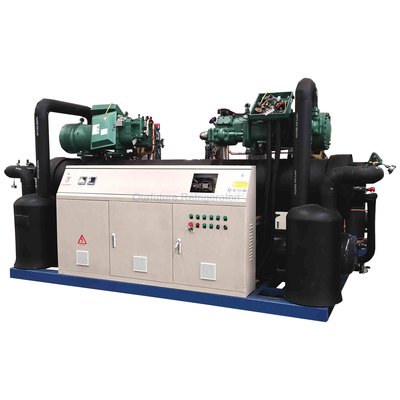 Unidad de compresión de refrigeración eficiente y de ahorro de energía con controlador digital / analógico