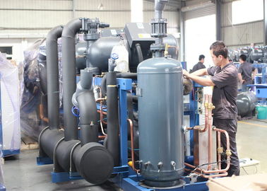 Unidades de condensación refrigeradas por agua industriales del tornillo para la cámara fría