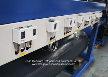 Unidad 100HP - capacidad del compresor de la cámara fría de la máquina de hielo de la refrigeración 600HP