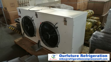 Evaporador de aluminio de la aleta del tubo de cobre de la conservación en cámara frigorífica de climatizador del sitio de eficacia alta