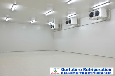 Evaporador ligero del refrigerador de unidad/unidad de la refrigeración por aire con el gas caliente que descongela para la conservación en cámara frigorífica