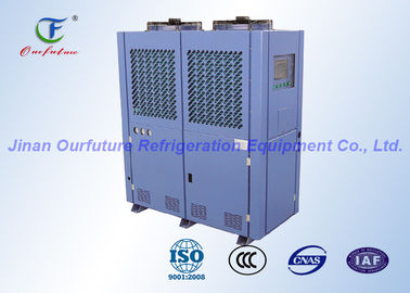 Tipo de condensación marino del pistón de Bitzer de la unidad de la baja temperatura del congelador R404a